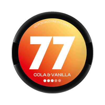 77 Cola & Vanilla, Dose, Vorderansicht