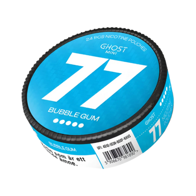 77 Ghost Bubble Gum Mini, Dose, Vorderansicht