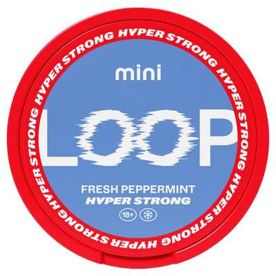 LOOP Crispy Peppermint Hyper Strong Mini