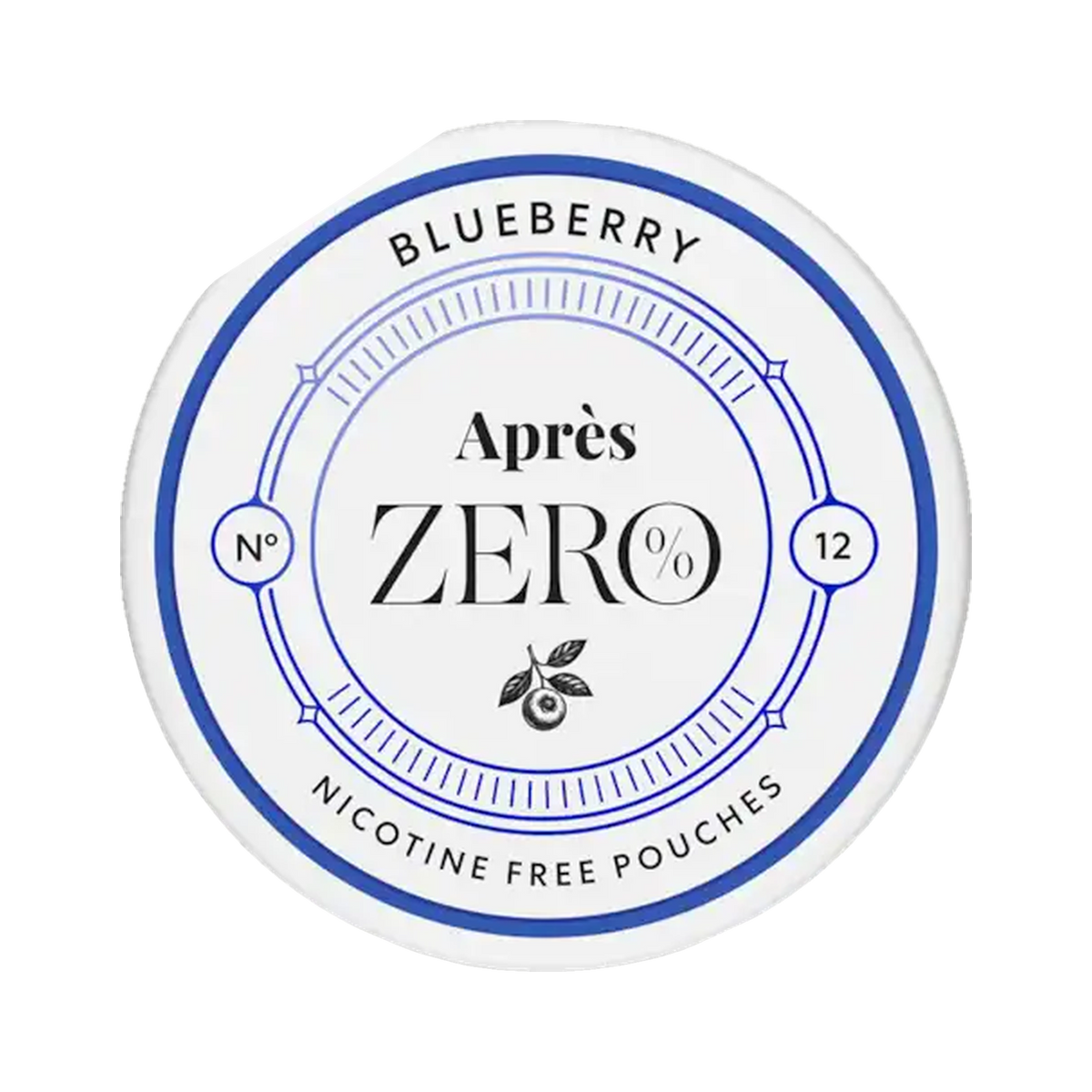 APRÈS Blueberry Zero can, front