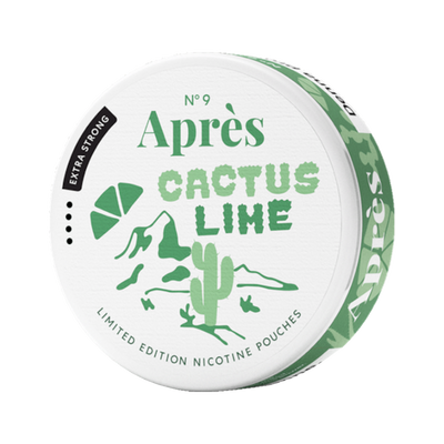 APRÈS Cactus Lime Hyper Strong, envase, vista frontal