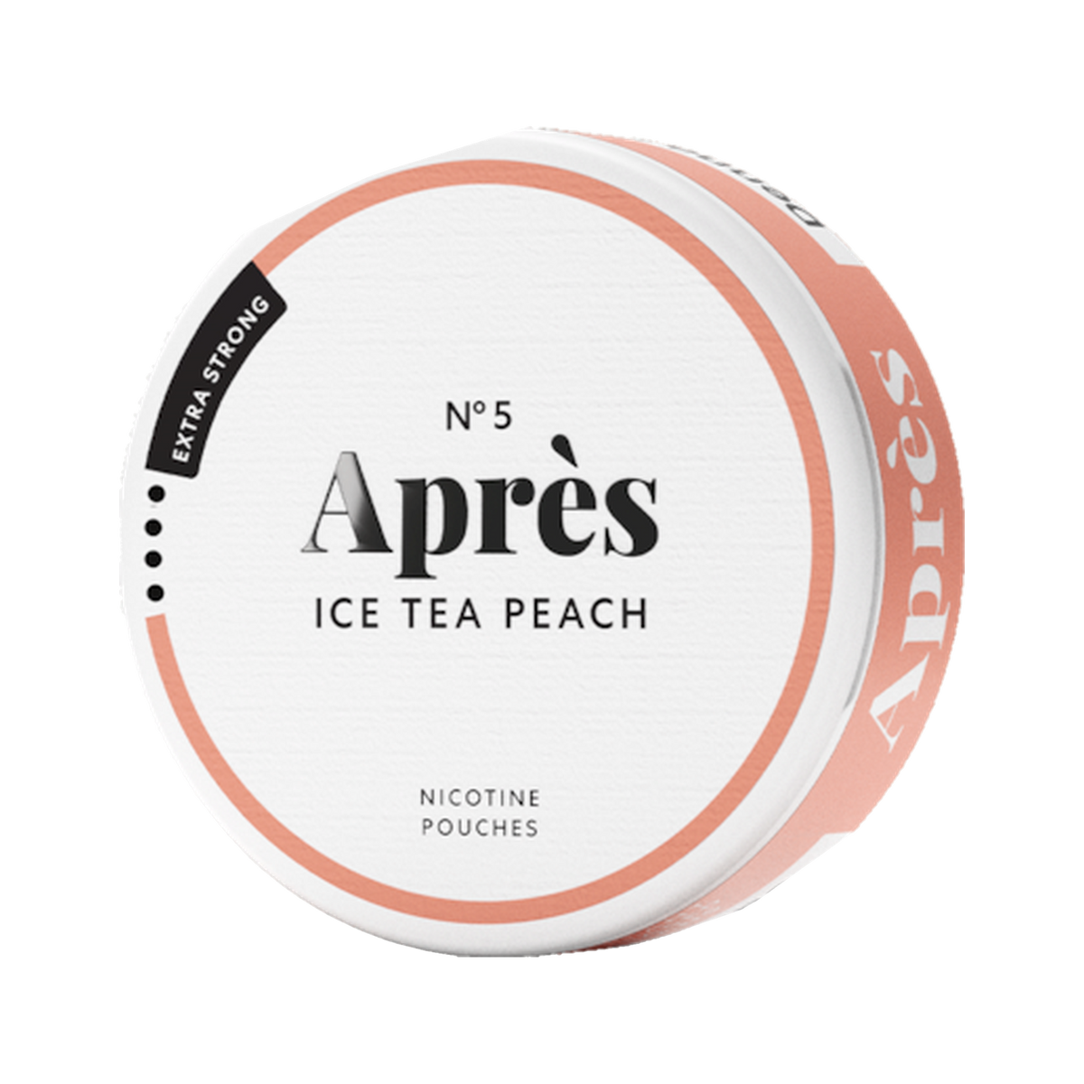 APRÈS Ice Tea Peach Extra Strong, envase, vista frontal