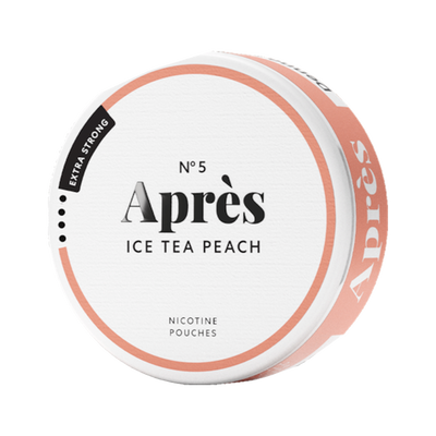 APRÈS Ice Tea Peach Extra Strong, Dose, Vorderansicht