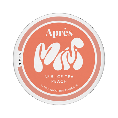 APRÈS Ice Tea Peach Mini, Dose, Vorderansicht