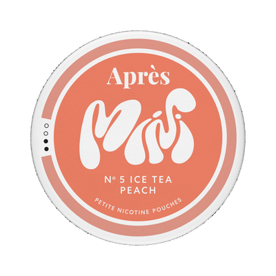 APRÈS Ice Tea Peach Mini nikotinpåsar, Dose