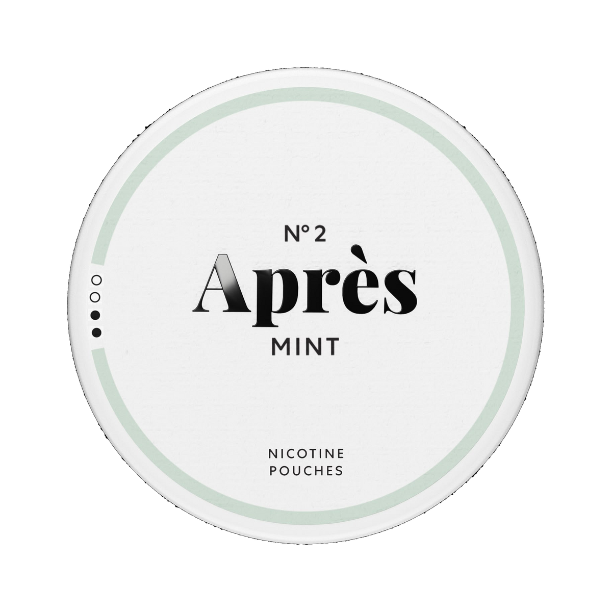 APRÈS Mint, Dose, Vorderansicht