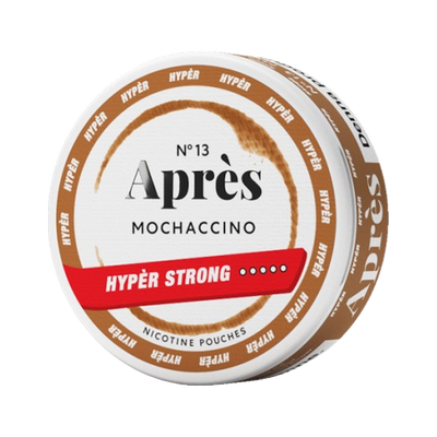 APRÈS Mochaccino Hyper Strong, envase, vista frontal