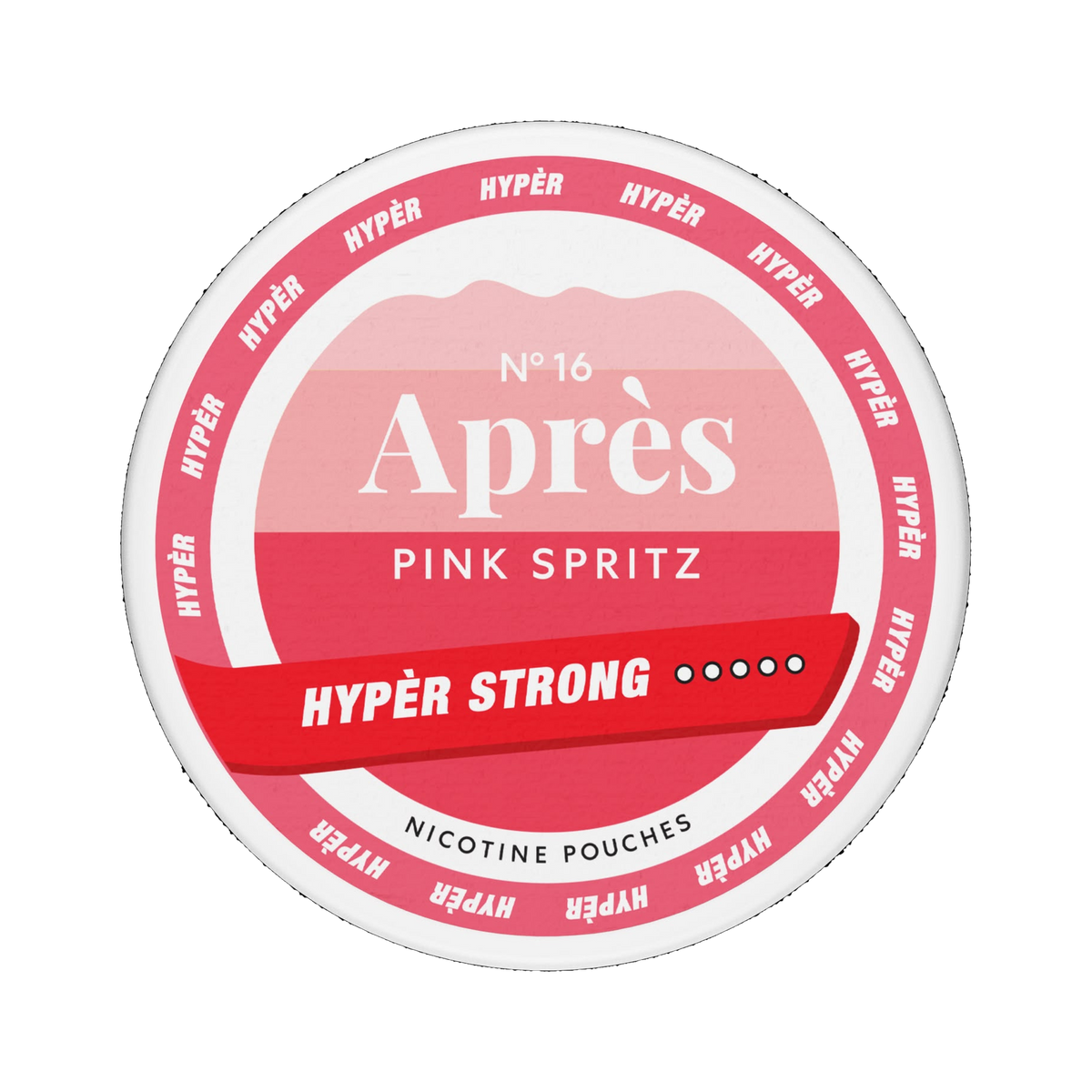 APRÈS Pink Spritz Hyper Strong nikotinpåsar, dosa