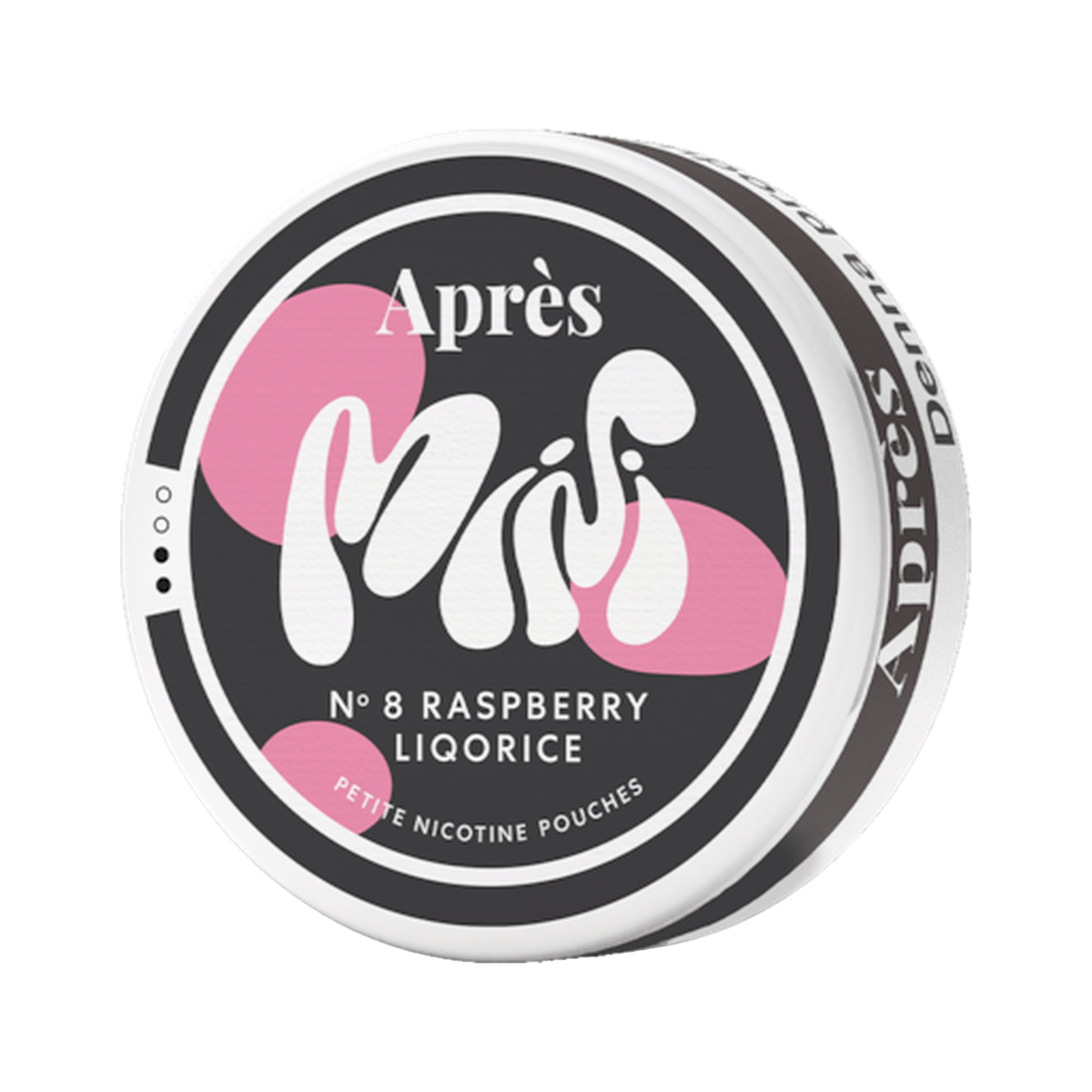 APRÈS Raspberry Licorice Petite, Dose, Vorderansicht