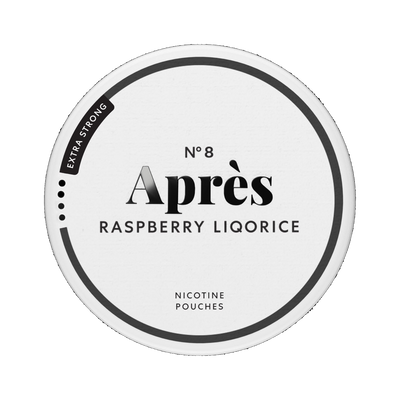 APRÈS Raspberry Liqorice Extra Strong, Dose, Vorderansicht
