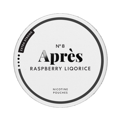 APRÈS Raspberry Liqorice Extra Strong nikotinpåsar, Dose