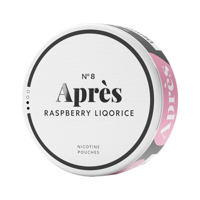 APRÈS Raspberry Liqorice, Dose, Vorderansicht