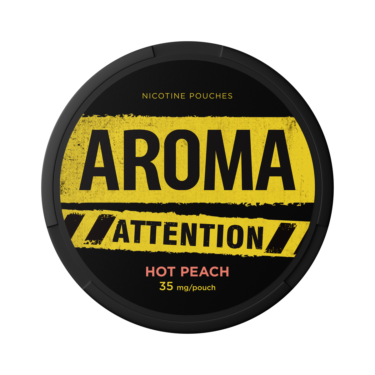 AROMA Attention Hot Peach nikotinpåsar, dosa