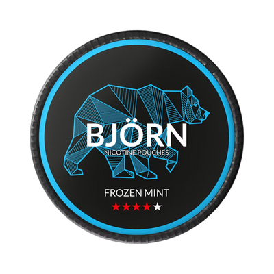 BJÖRN Frozen Mint, envase, vista frontal