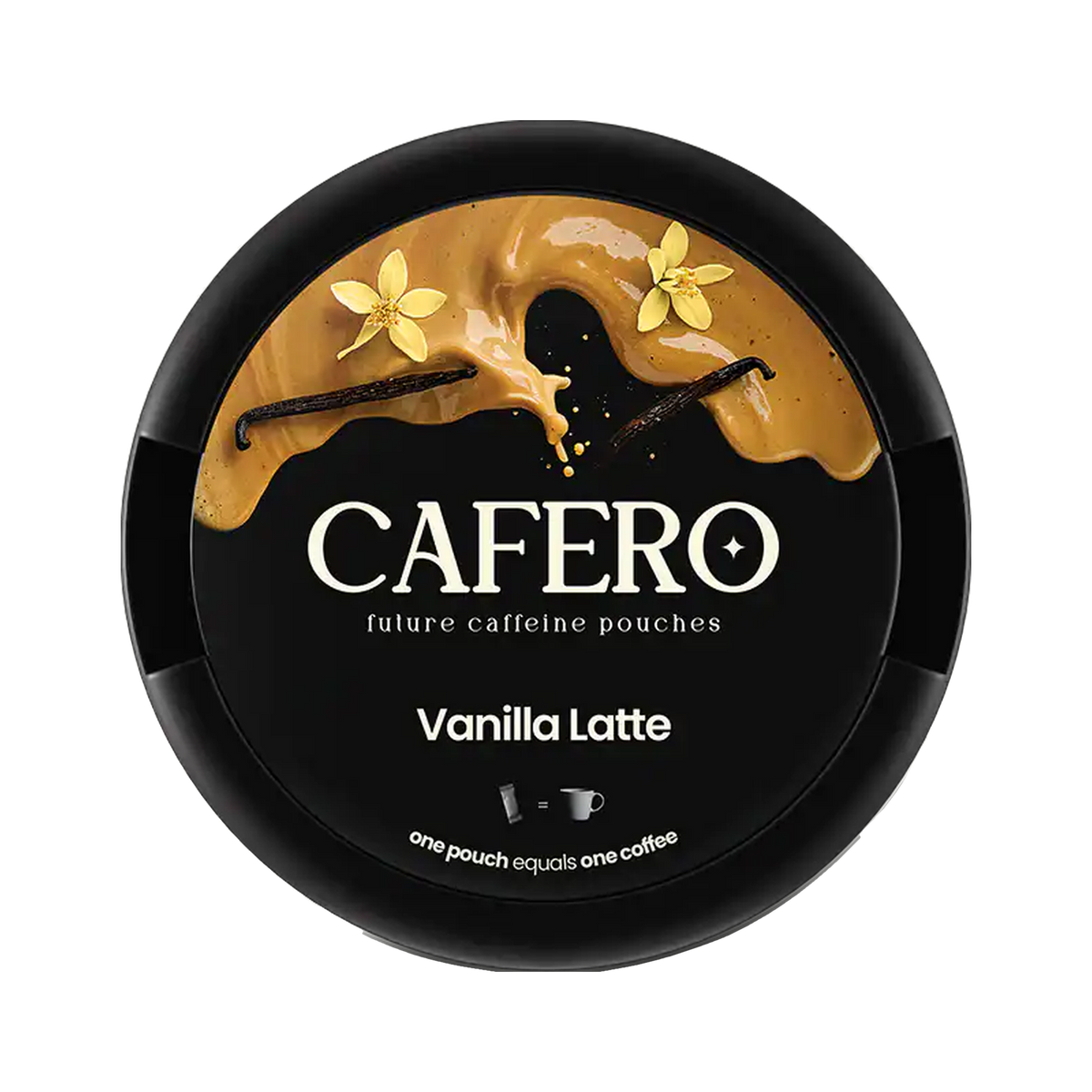 Cafero Vanilla Latte Caffeine | Bäst före: 01/08/2026 can, front