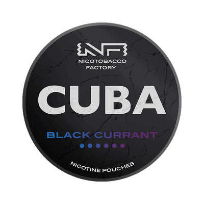 CUBA Black Black Currant, Dose, Vorderansicht