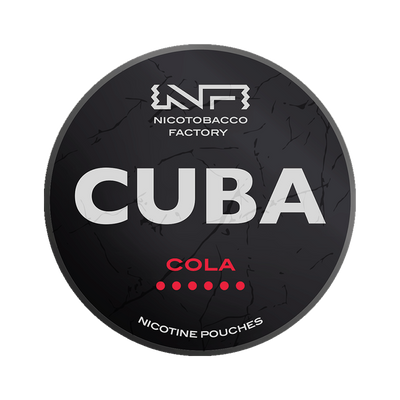 CUBA Black Cola, envase, vista frontal