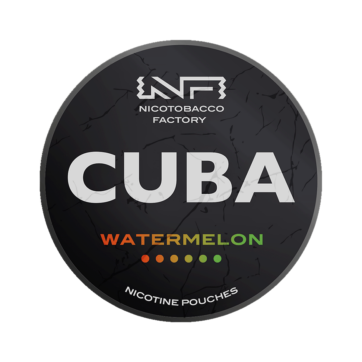 CUBA Black Watermelon can, front