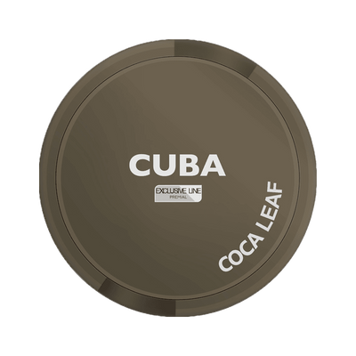 CUBA Coca Leaf, Dose, Vorderansicht