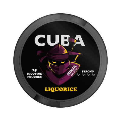 CUBA Ninja Liquorice, Dose, Vorderansicht