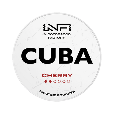 CUBA White Cherry, envase, vista frontal