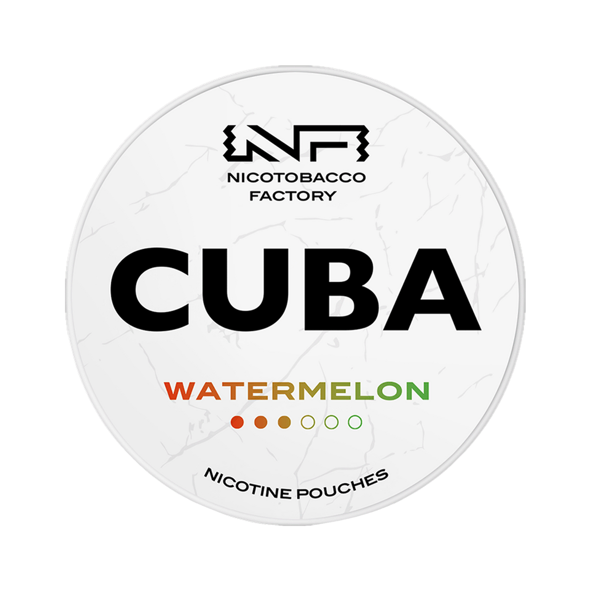 CUBA White Watermelon can, front