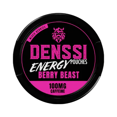Denssi Berry Beast Caffeine, Dose, Vorderansicht