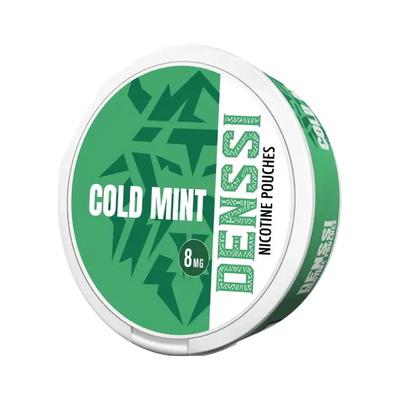 DENSSI Cold Mint 8 mg, envase, vista frontal
