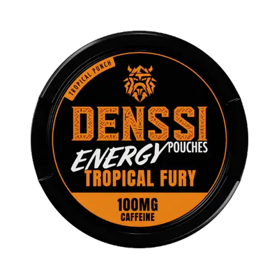 Denssi Tropical Fury Caffeine, Dose, Vorderansicht