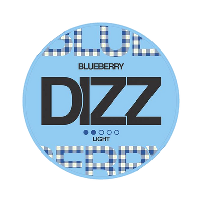 DIZZ Blueberry Light, Dose, Vorderansicht