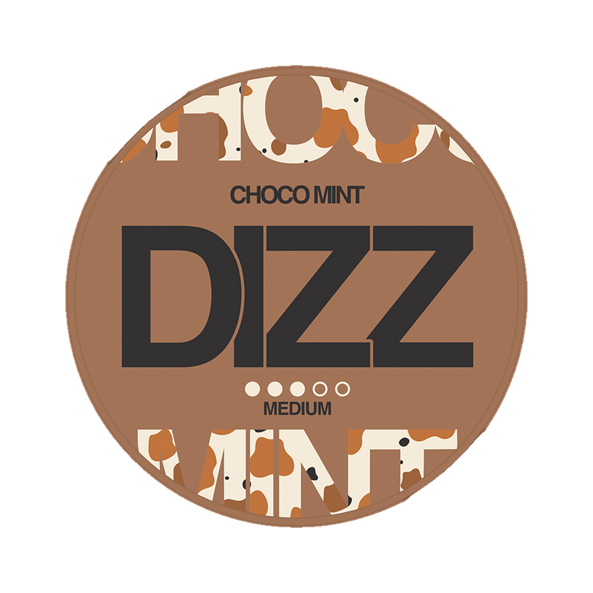 DIZZ Chocomint Medium, Dose, Vorderansicht