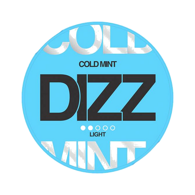 DIZZ Cold Mint Light, envase, vista frontal