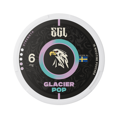 EGL Glacier Pop, Dose, Vorderansicht