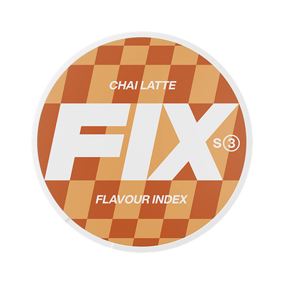 FIX Chai Latte Slim nikotinpåsar, envase