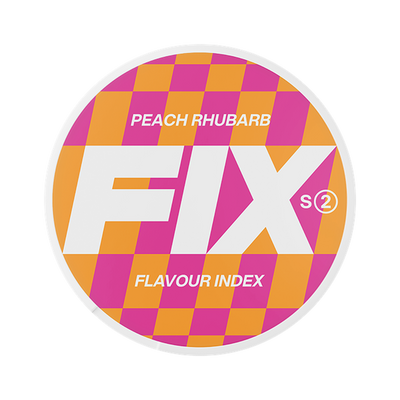 FIX Peach Rhubarb Slim nikotinpåsar, Dose