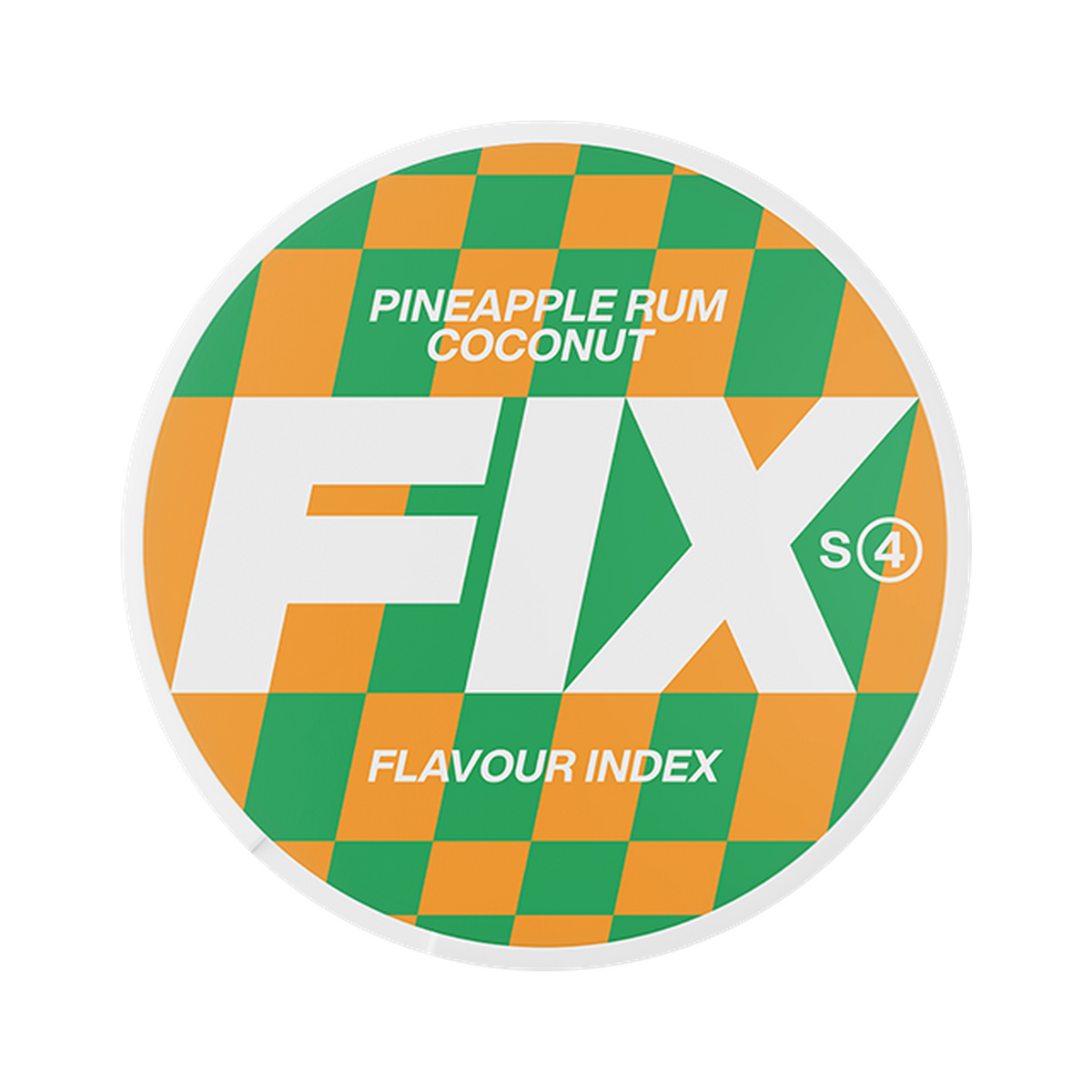 FIX Pineapple Rum Coconut Slim, Dose, Vorderansicht