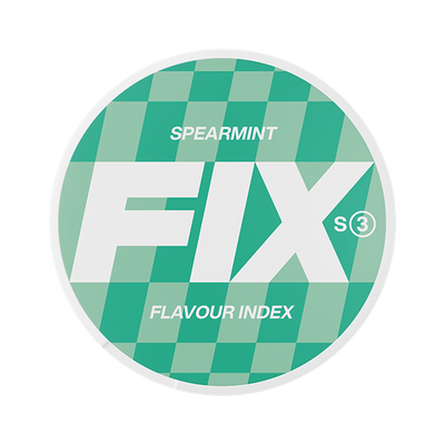 FIX Spearmint Slim, envase, vista frontal