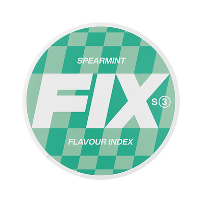 FIX Spearmint Slim nikotinpåsar, envase