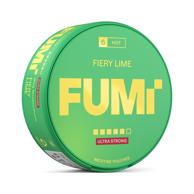 FUMI Fiery Lime Ultra Strong nikotinpåsar, dosa (3D)