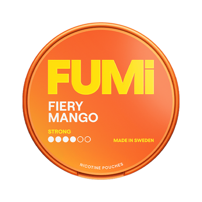 FUMI Fiery Mango Strong | Bäst före: 17/10/2026, envase, vista frontal