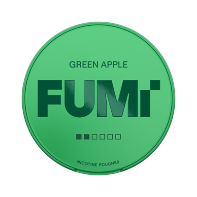 FUMI Green Apple 4mg can, front