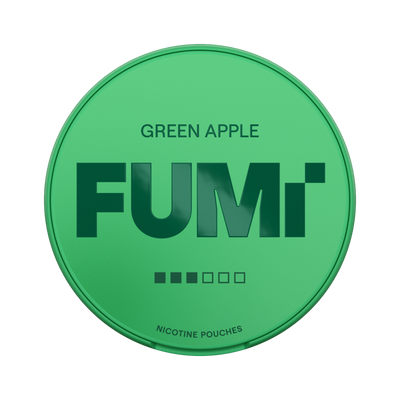 FUMI Green Apple 8mg can, front