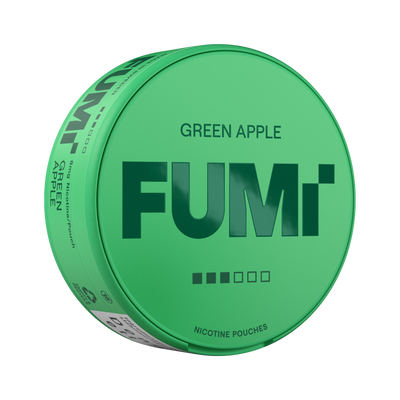 FUMI Green Apple 8mg can, left side
