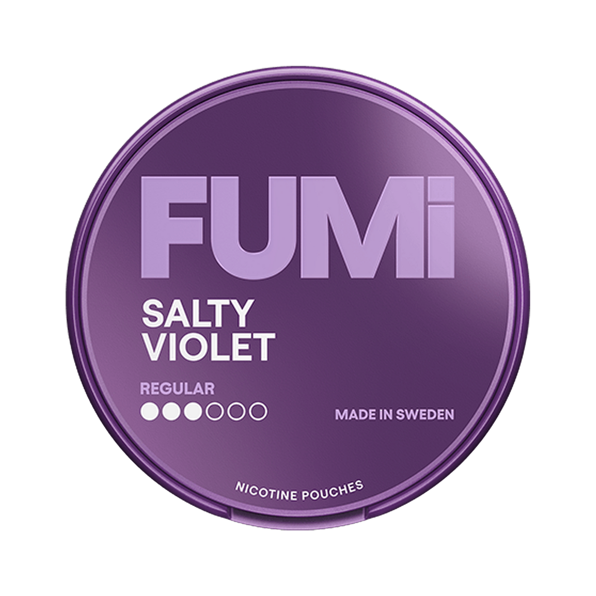FUMI Salty Violet can, front