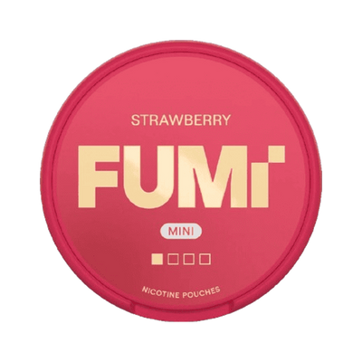 FUMI Strawberry Mini, envase, vista frontal
