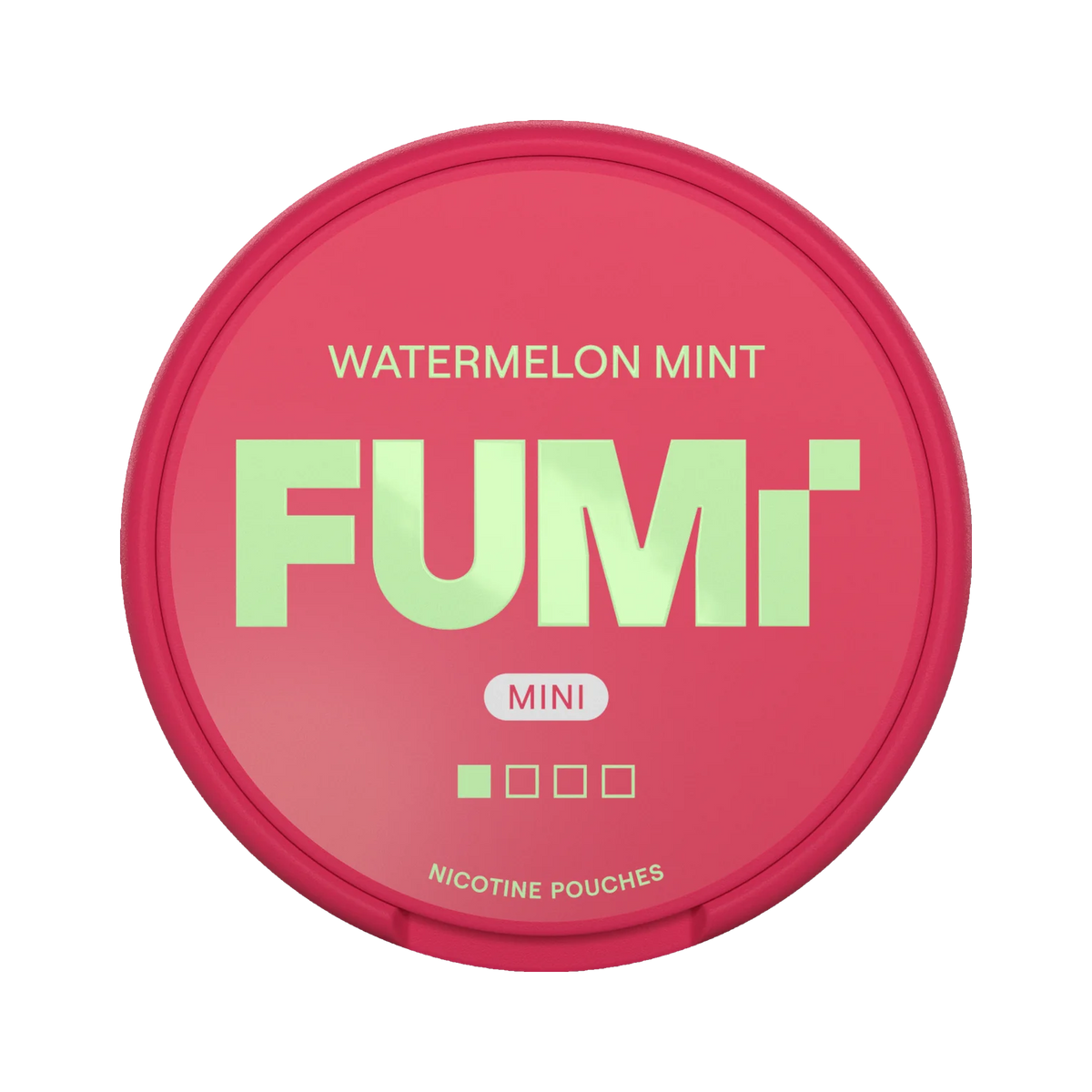 FUMI Watermelon Mint Mini can, front