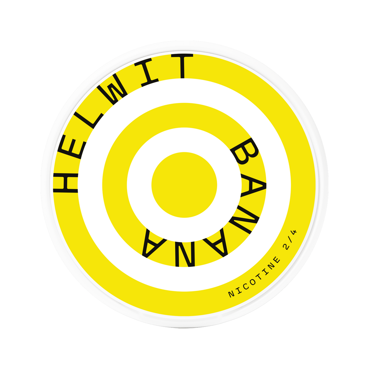 HELWIT Banana can, front