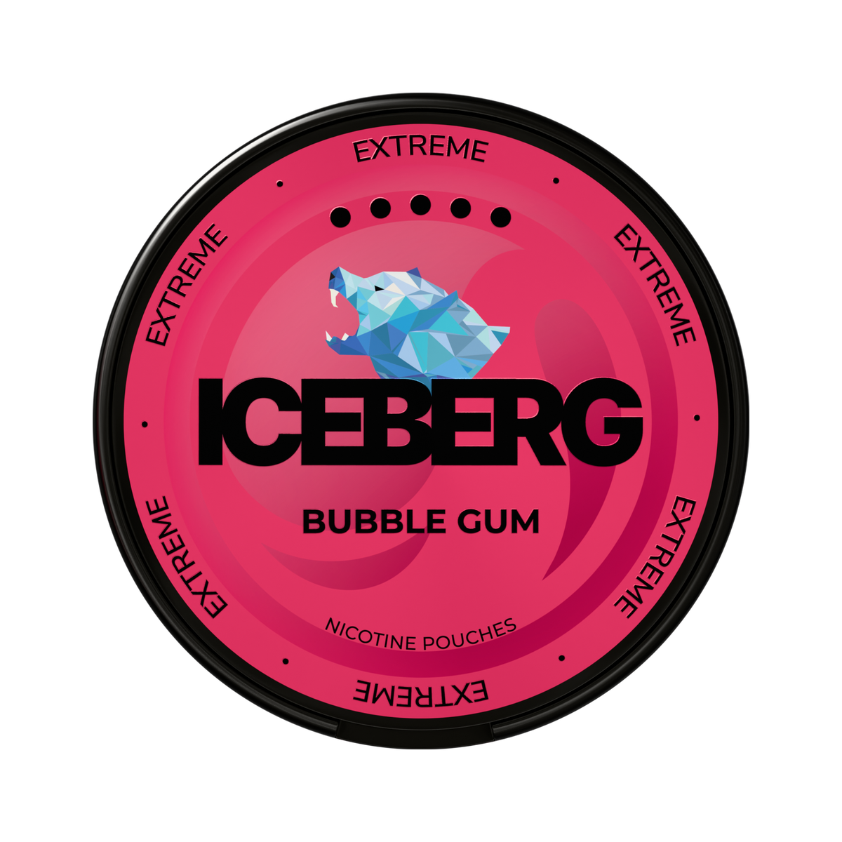 ICEBERG Bubble Gum Extreme nikotinportioner, dosa