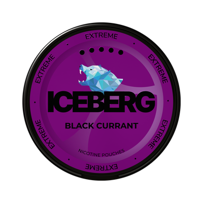 ICEBERG Black Currant Extreme, Dose, Vorderansicht