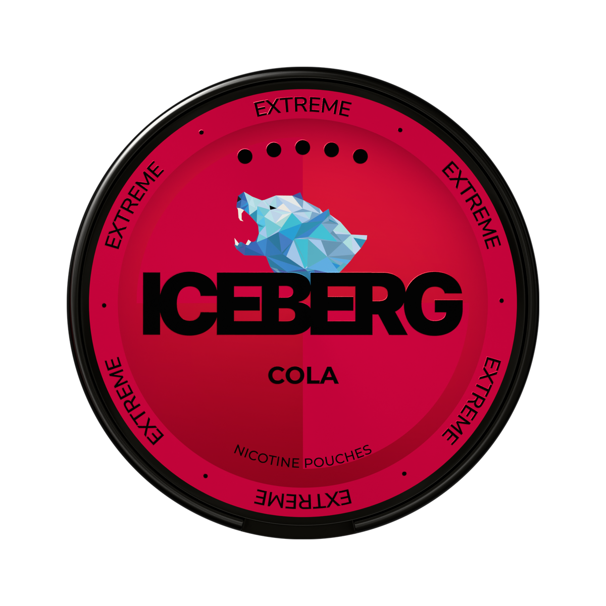 ICEBERG Cola Extreme can, front